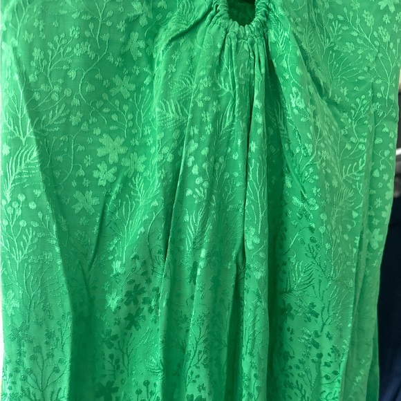 AFRM MIDI GREEN DRESS - Picture 3 of 5